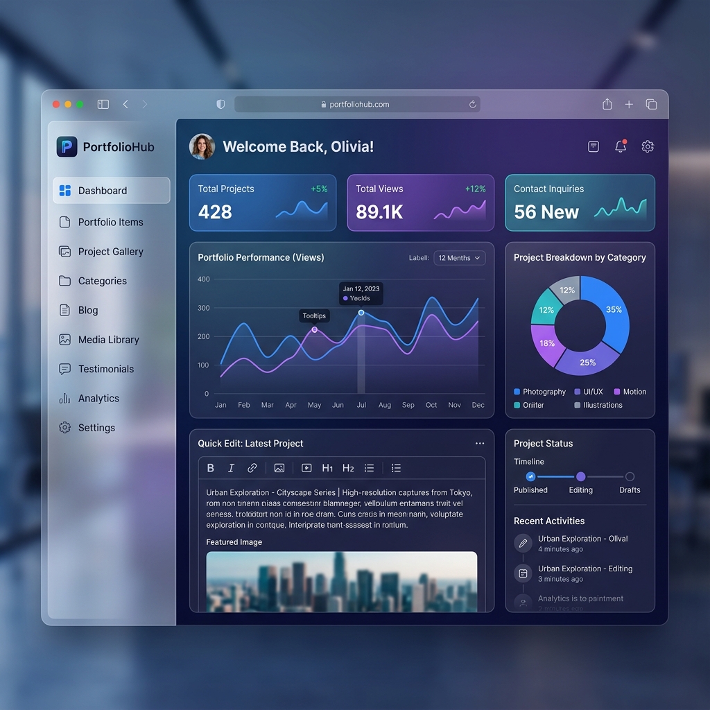 Portfolio CMS